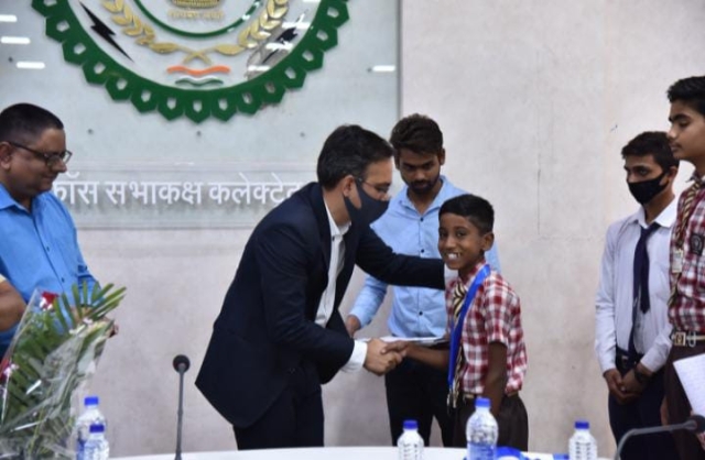 PSY Meritorious honor in Raipur Collectorate